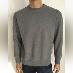 Alpha Industries Grey Fleece Sweatshirt Pullover Size M